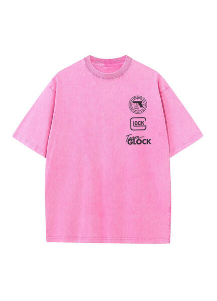 Gun Shop Classic T-Shirt Pink/Black