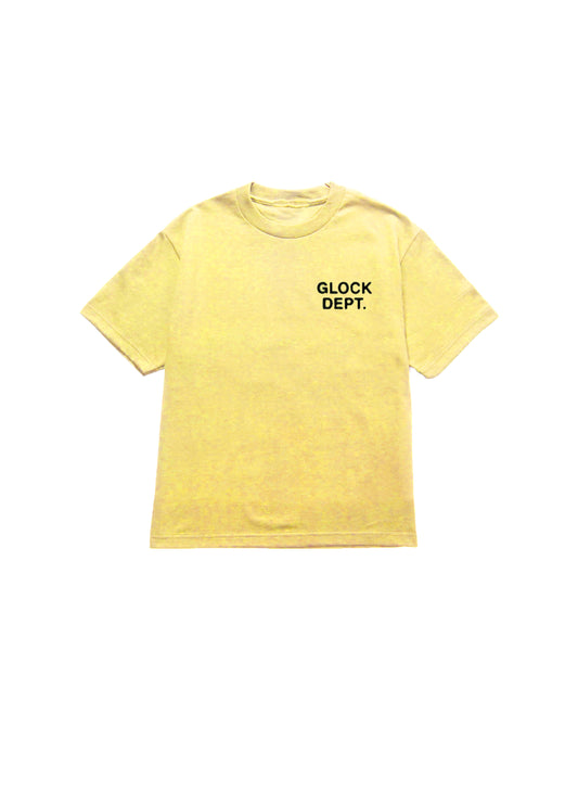Gun Shop Glock Dept. T-Shirt Yellow