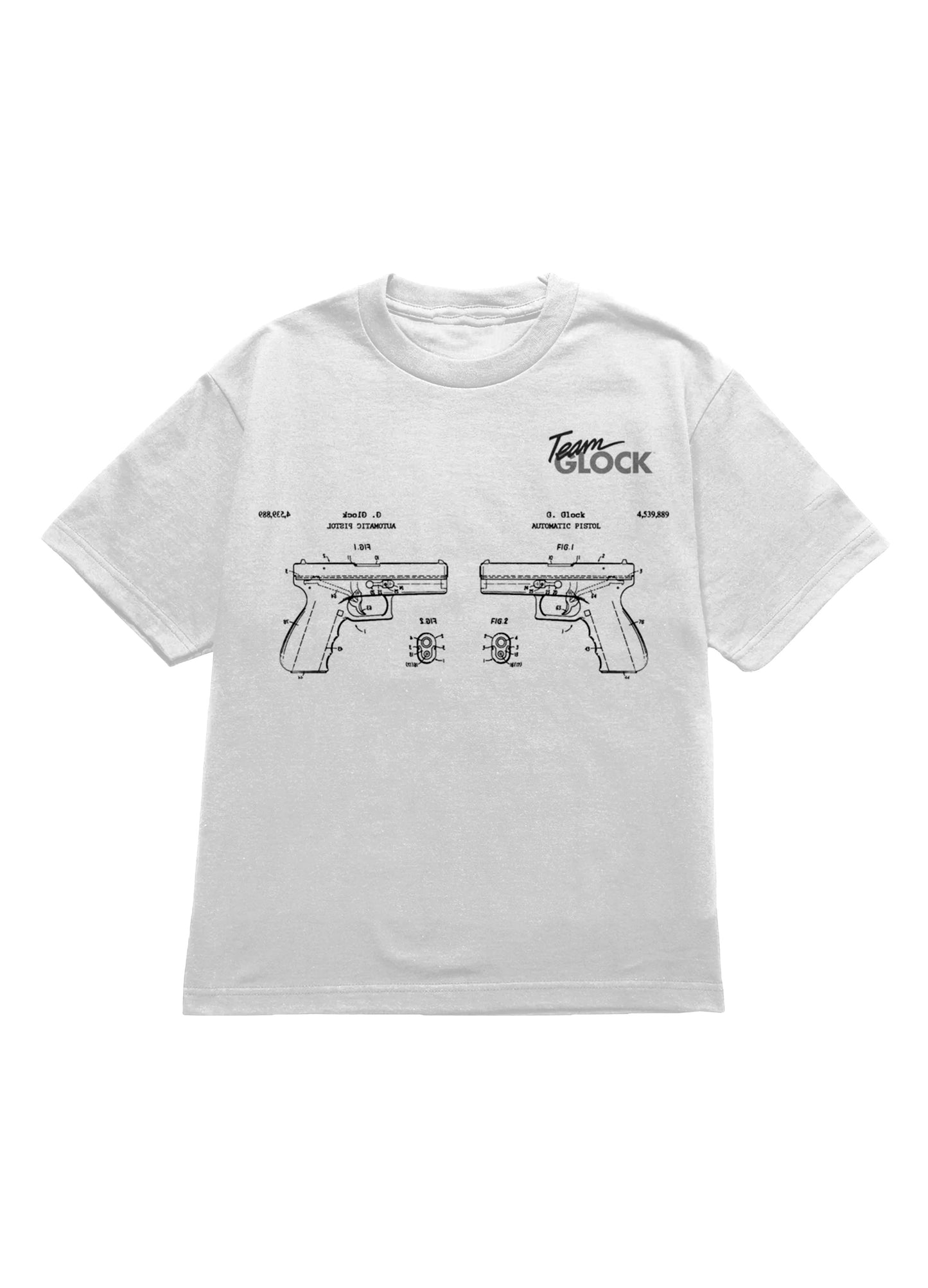 Gun Shop CAD T-Shirt White