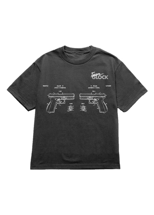 Gun Shop CAD T-Shirt Black