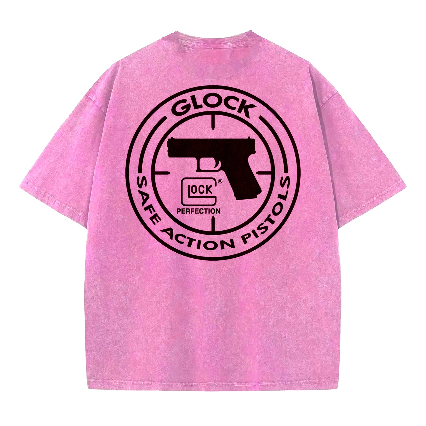 Gun Shop Classic T-Shirt Pink/Black