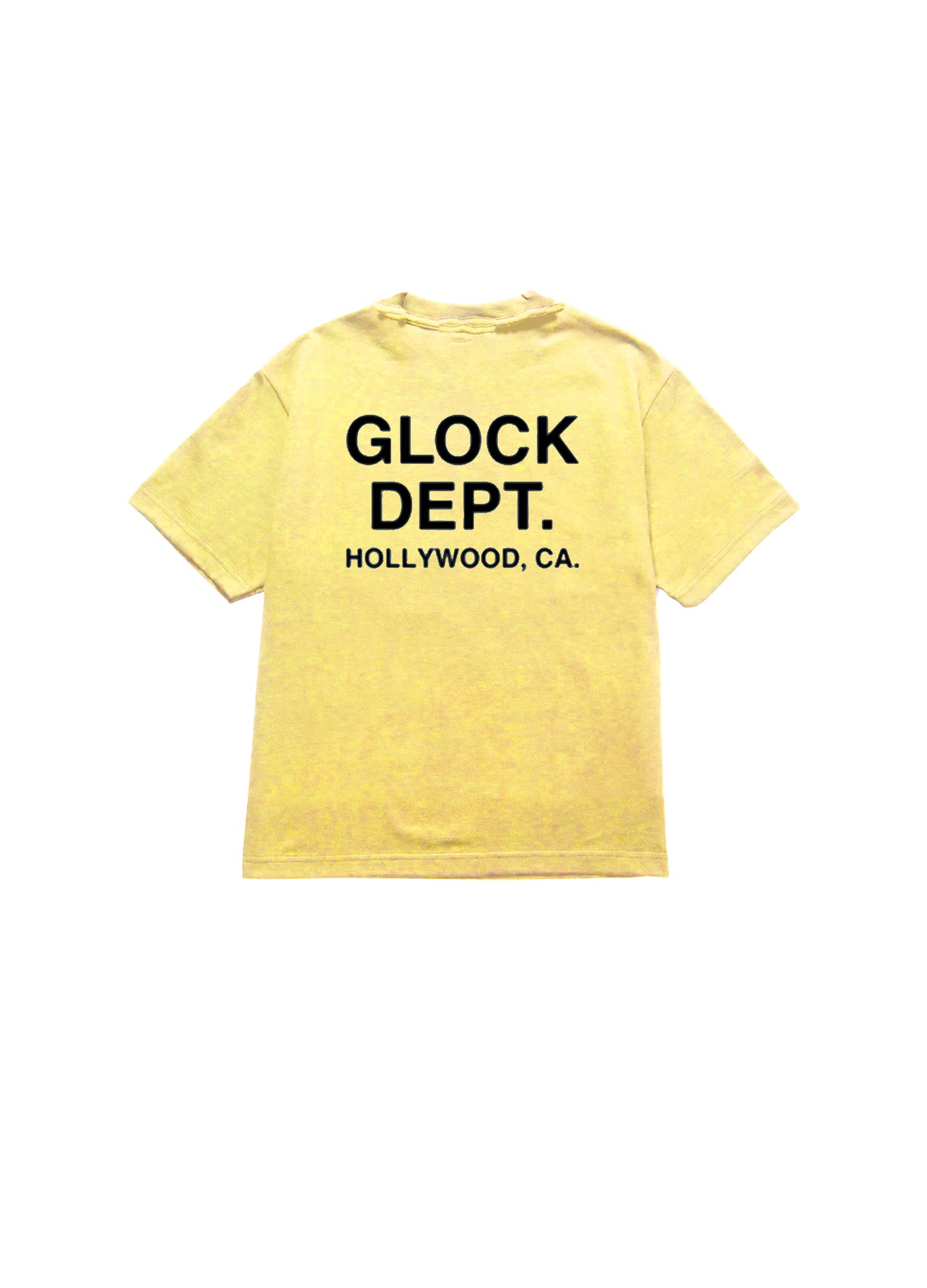 Gun Shop Glock Dept. T-Shirt Yellow